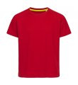 Kinder Sportshirt Stedman ST8570 Crimson Red